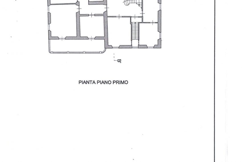 Stato attuale piano primo